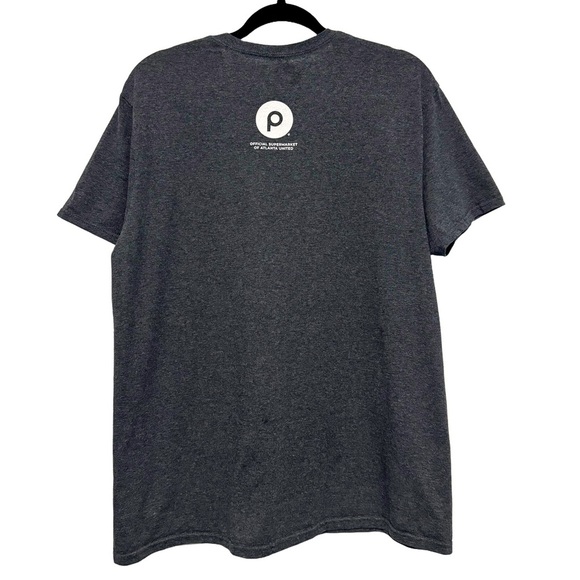 Atlanta United FC The Spike Unites Us Tee Mens L Gray Soccer Publix MLS - Picture 2 of 6